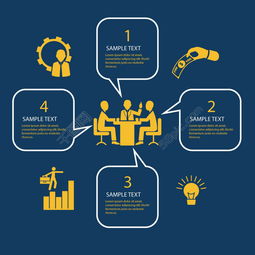 商务会议信息图矢量素材 网络安全开发者的专业工具